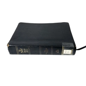 The NIV Study Bible Red Letter Leather New International Version Zondervan 1985 - Picture 1 of 20