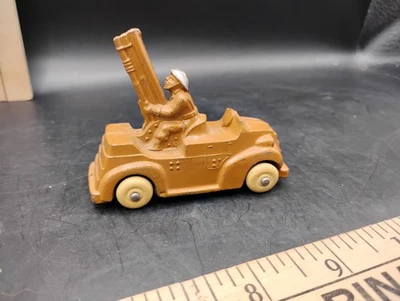 Винтажная игрушка Barclay Manoil Dimestore литой свинец зенитный грузовик - Изображение 1 из 4