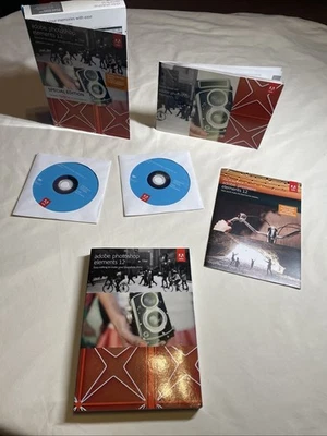 Vintage Retail Adobe Photoshop Elements 12 Special Edition CD rom  - Image 1 of 4