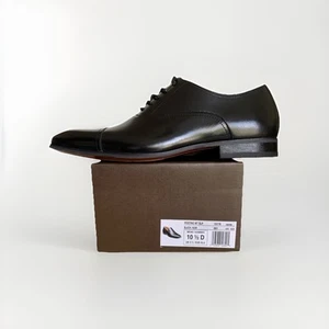 Florsheim Hombre Talla 10 1/2 D Postino Moc Puntera Cuero Negro Oxford (15176) - Imagen 1 de 20