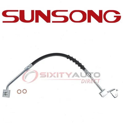 Sunsong Front Left Brake Hydraulic Hose for 1996-2000 Plymouth Breeze - pp Foto 1 de 4