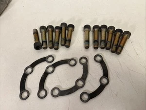 OEM Mercedes Benz Axle Shaft Flange Bolts 12 560SEL 1990 W126 Bracket 4 - Picture 1 of 6