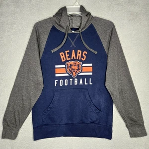 Chicago Bears Hoodie Sweatshirt NFL Team Apparel - Men's Adult Small - Blue Gray - Picture 1 of 9