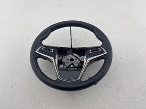 2013-2018 Cadillac ATS Black Leather Heated Steering Wheel OEM - Picture 1 of 7