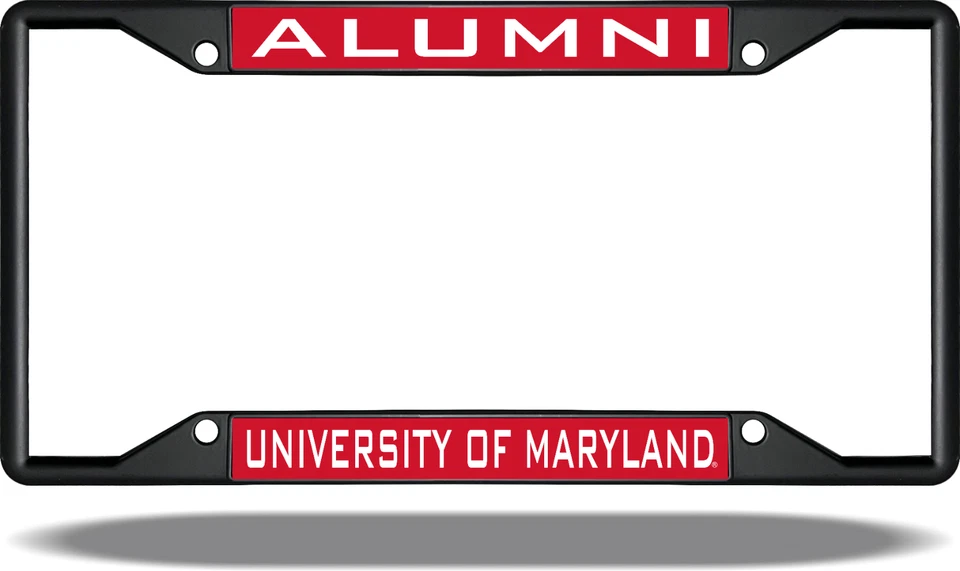 WinCraft Maryland Terrapins Alumni Inlaid Metal License Plate Frame