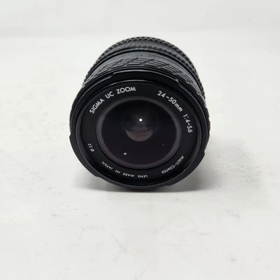 Sigma Zoom 24-50mm Nikon F Mount F/4-5.6 Camera Lens Good Condition  - Image 1 of 4