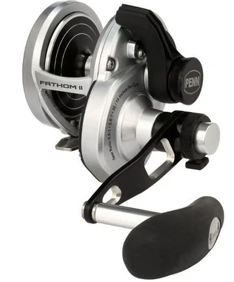 Penn Fathom II 2-Speed 15XNLD2-L Extra Narrow (Left Hand) / Mulinello per esche - Immagine 1 di 4