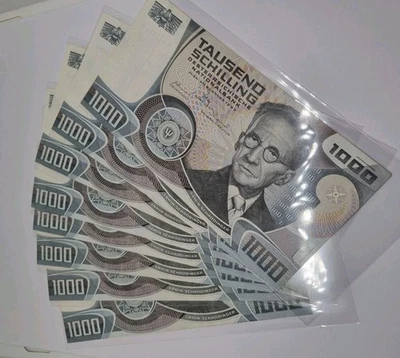 1000 Schilling Österreich 1983 Schrödinger Sehr gut Erhalten! - Bild 1 von 4