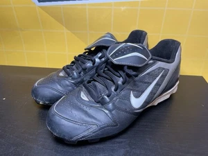 Nike 375560-011 Keystone niedrige Baseballstollen Herren Größe 7,5 schwarz & weiß Swoosh - Bild 1 von 7