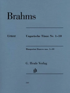 Brahms Hungarian Dances Nos. 1-10 Sheet Music Revised Edition Book 051480560 - Picture 1 of 1