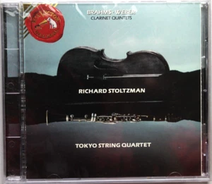 RICHARD STOLTZMAN BRAHMS WEBER CLARINET QUINTETS [NEW CD] RCA VICTOR RED SEAL - Picture 1 of 2