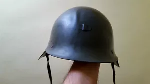 HELMET Spanish Civil War, CASCO MILITAR TRUBIA M26 GUERRA CIVIL ESPAÑOLA - Foto 1 di 6