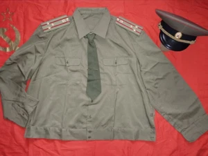 Soviet USSR Millitary Everyday Shirt of the Pipeline Troops. Biggest size. - Picture 1 of 7
