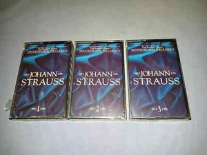 JOHANN STRAUSS CLASSICAL CASSETTE TAPE SET (SEALED) - Picture 1 of 2