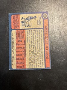 #191 Mike Gale new york nets  1974-75 Topps Cb12-5