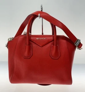 Givenchy Antigona Leather Tote Bag 2way Shoulder Handbag Black Pre-owned Italy - Picture 1 of 10