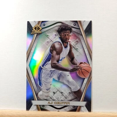 2021-22 Bowman University AJ Griffin Bowman Invicta Refractor card # BI-7 - Image 1 of 2