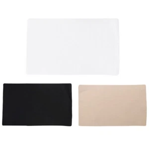 Womens Strapless Underwear Ice Silk Seamless Wrapped Bandeau Bra Tube Tops Solid - Picture 1 of 14