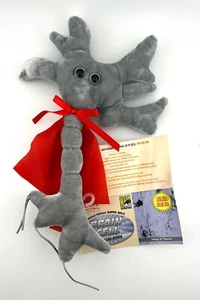 Giant Microbes Brain Cell The Amazing Neuron 9" Plush - Limited Ed. Super SDCC - Picture 1 of 4