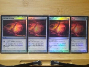 MTG Magic FOIL Set Of x4 Obelisk of Alara Promo Conflux LP - Picture 1 of 6
