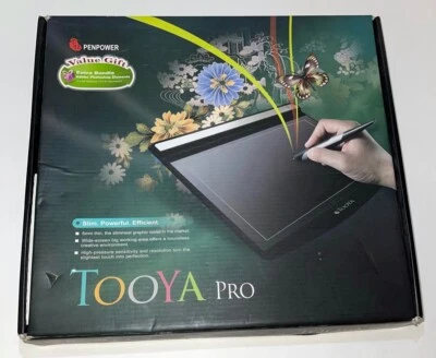 Pre-Owned Tooya Pro Professional Graphic Tablet Adobe Elements 7 Slim USB W/ Pen - Image 1 of 3