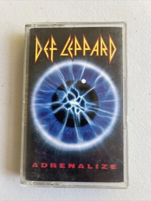 Def Leppard Adrenalize CASSETTE TAPE 🔥 - Image 1 of 4