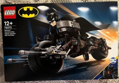 LEGO Batman Figura de Construcción y la Bicicleta Bat-Pod 76273 Kit 713 piezas Foto 1 de 2