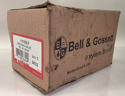 NEW Bell & Gossett FB-38 1/2" Reducing Valve with Fast Fill 10-25 PSI (110192LF) - Image 1 of 4
