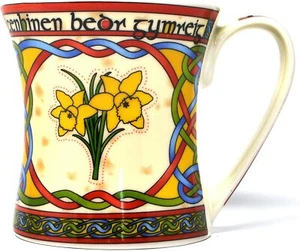 Royal Tara Welsh Daffodil Mug Tea Cup Coffe Mug 11 oz - Picture 1 of 6