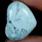 100% Natural Howlite  Heart Cabochon Loose Gemstones 36.15Cts 19x 25x 08mm