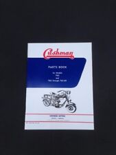 Reproduced K Cushman 765 Silver Eagle Parts Book with OMC Engine