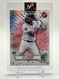 2023 Topps Pristine - Riley Greene (RC)  /15  - Pink Pristine Pulsar Refractor  - Picture 1 of 2