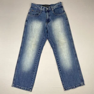 Vintage Southpole Baggy Mens Jeans Sz 29X30 Y2K 90s Skater Grunge Hiphop Faded - Picture 1 of 11