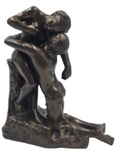 Sakountala Abandonment Forgiveness Lovers Nude Statue by Camille Claudel 7.25H