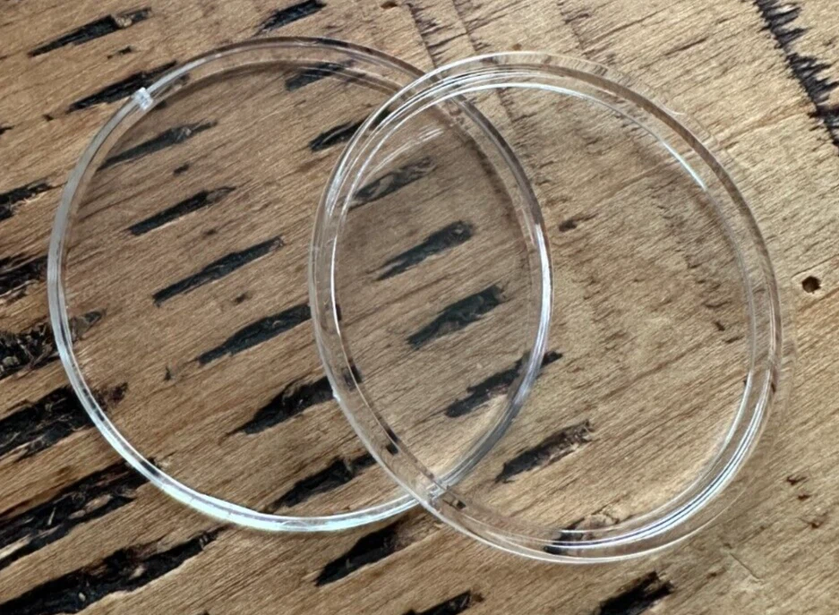 AIR-TITES 5 x 1oz Silver Round Coin Storage Capsule H39 Direct Fit by Air-Tite - UK Stock