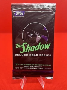 1 Factory Sealed Pack 1994 Topps The Shadow Deluxe Gold Series - Trading Cards - Picture 1 of 2