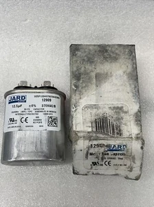 NEW Jard/ Mars Motor Run Capacitor 12909 12.5 MFD 370 VAC Oval - Picture 1 of 4