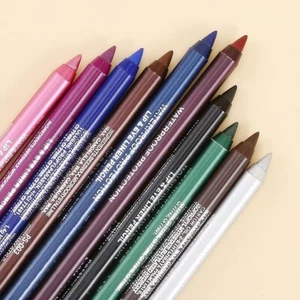 Eyeliner Lasting Gel Colorful Makeup Eye Pencil Waterproof *Choose Your Shades* - Picture 1 of 29