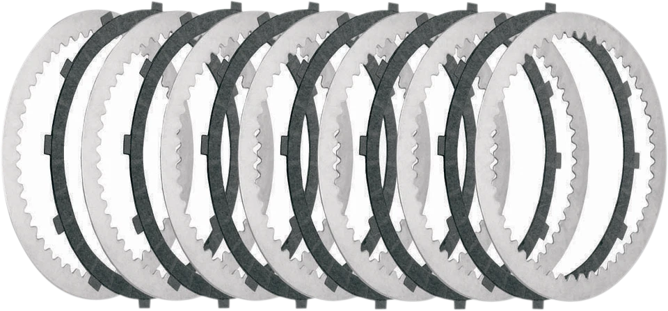 Placas de embrague FLTC 1985-1989 para Harley Tour Glide Classic '84-'89 Big Twin Foto 1 de 1