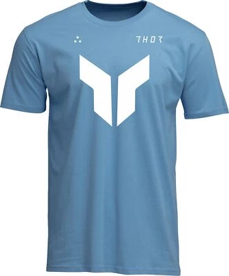 Thor Iconic Mens Short Sleeve T-Shirt Light Blue - Image 1 of 2