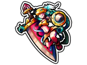 #2282 Minervamon Digital Monster Pegatina Impermeable Vinilo Troquelado Calcomanía Coche - Imagen 1 de 1