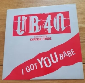 UB40 Vinyl 12" 45RPM I Got You Babe DEP20-12 1985 DEP International NrM/VG+ - Picture 1 of 3