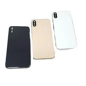 CUSTODIA POSTERIORE IN VETRO IPHONE XS RICAMBIO RIPARAZIONE POSTA IN SERVIZIO telaio - Foto 1 di 11