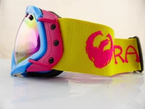 Dragon Goggles MACE Original Gangstar - Pink Ionised Lens - Medium / Large Fit - Picture 1 of 5