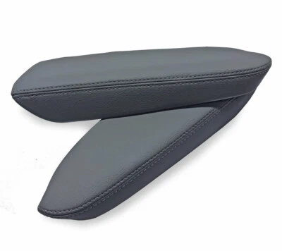 适用于 2004 - 2008 讴歌 TL 乙烯基皮革后门扶手保护套 皮肤 灰色 — 第 1/4 张图片