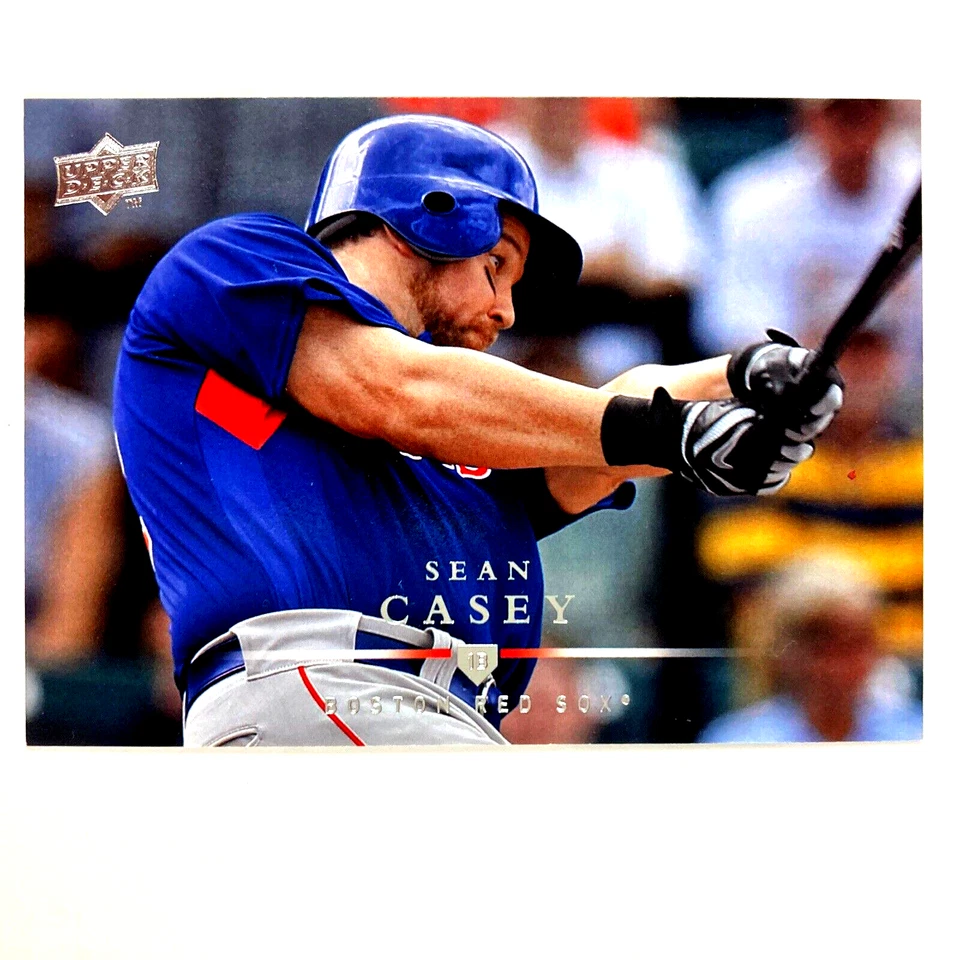 Sean Casey 2008 Upper Deck Card #437 MLB Boston Red Sox - Image 1 of 2