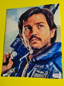Foto RP 8x10 firmada por Star Wars Andor - ¡¡Envío gratuito!! Rogue One / Diego Luna - Imagen 1 de 1