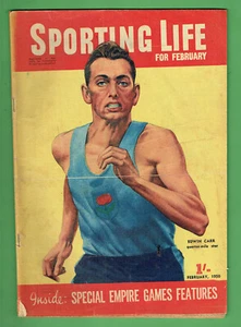 #WW. SPORTING LIFE AUSTRALIAN MAGAZINE - FEBRUARY 1950 - Picture 1 of 1