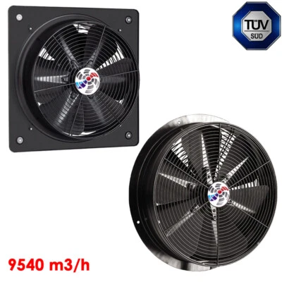 Axial Industrie Ventilator Gebläse Lüfter für Zuluft Abluft Wand Fenster 230 v - Bild 1 von 4