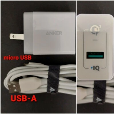 Anker PowerPort+ 1 Port Quick Charge Qualcomm 3.0 USB Wall Charger A2013 white - Image 1 of 3
